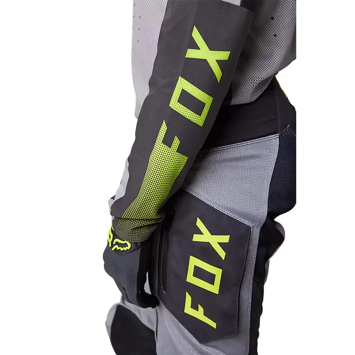 Polera Moto Ranger Air Offroad Gris Fox 4