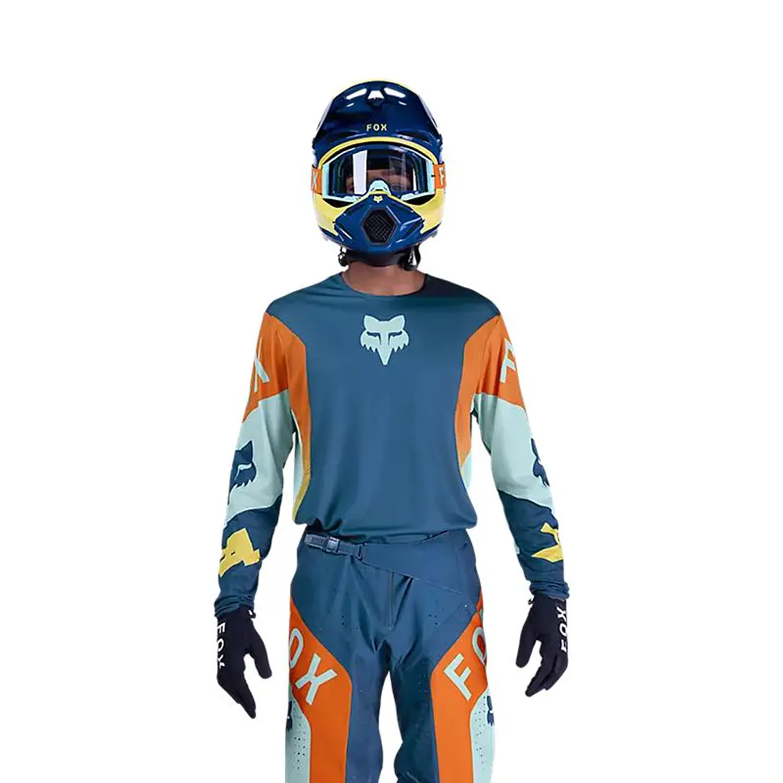 Polera Moto 360 Tine Azul Fox 3