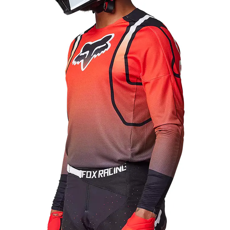 Polera Moto 360 Vizen Rojo Fox 2