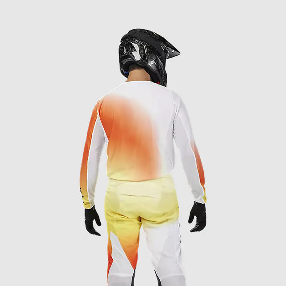 Polera Moto Air Haze 180 Blanco Fox 4