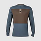 Polera Moto Defend Off Road Manga Larga Azul Acero Fox - Miniatura 1