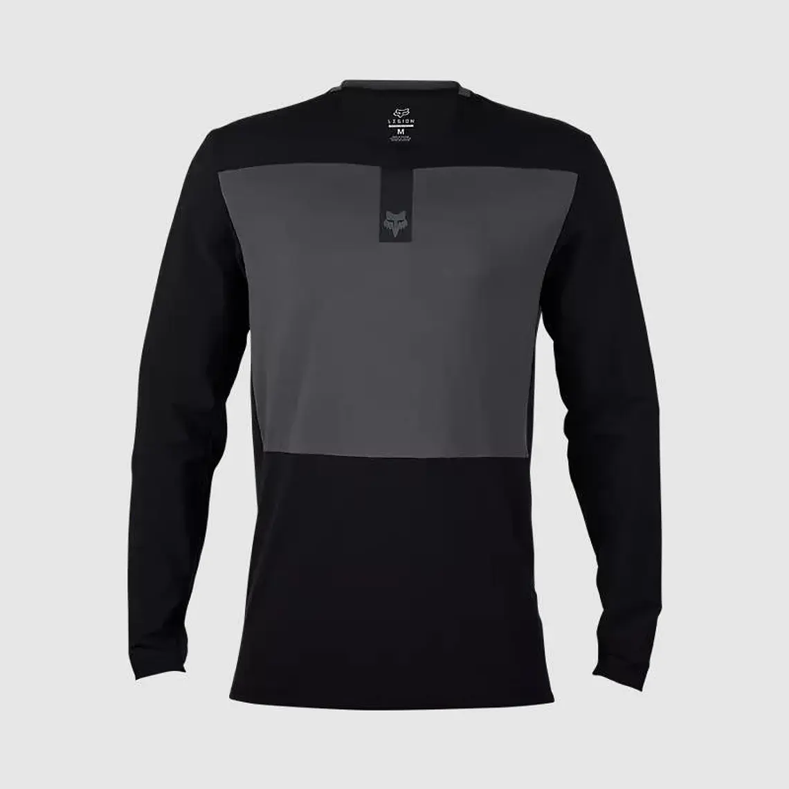 Polera Moto Defend Off Road Manga Larga Negro Fox 2