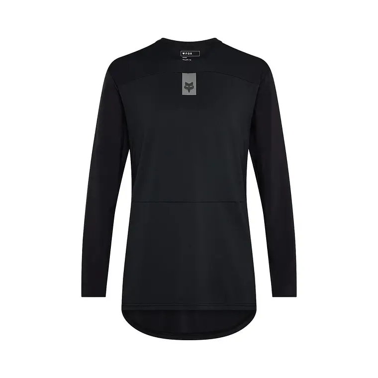 Polera Moto Defend Off Road Negro Fox 1