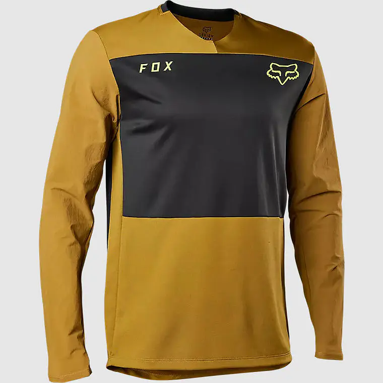 Polera Moto Defend Offroad Camel Fox 1