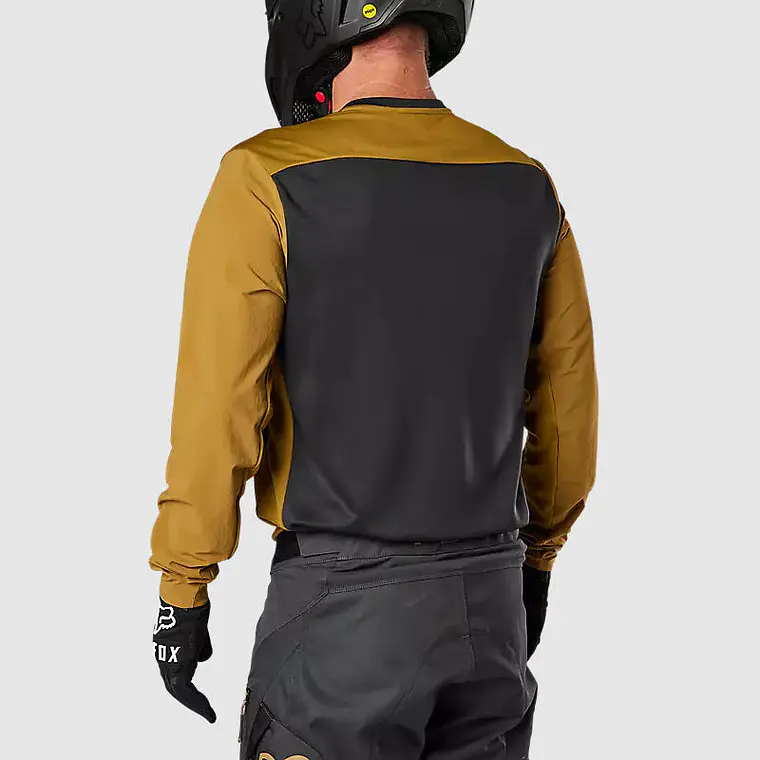 Polera Moto Defend Offroad Camel Fox 3