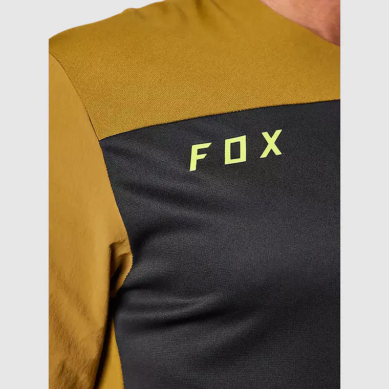 Polera Moto Defend Offroad Camel Fox 4