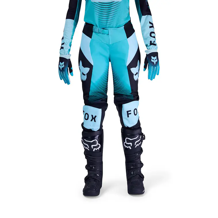 Pantalon Moto Mujer 180 Collect Verde Fox 3