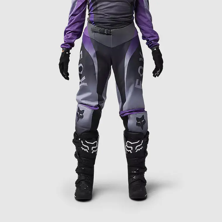 Pantalon Moto Mujer 180 Lean Morado Fox 3