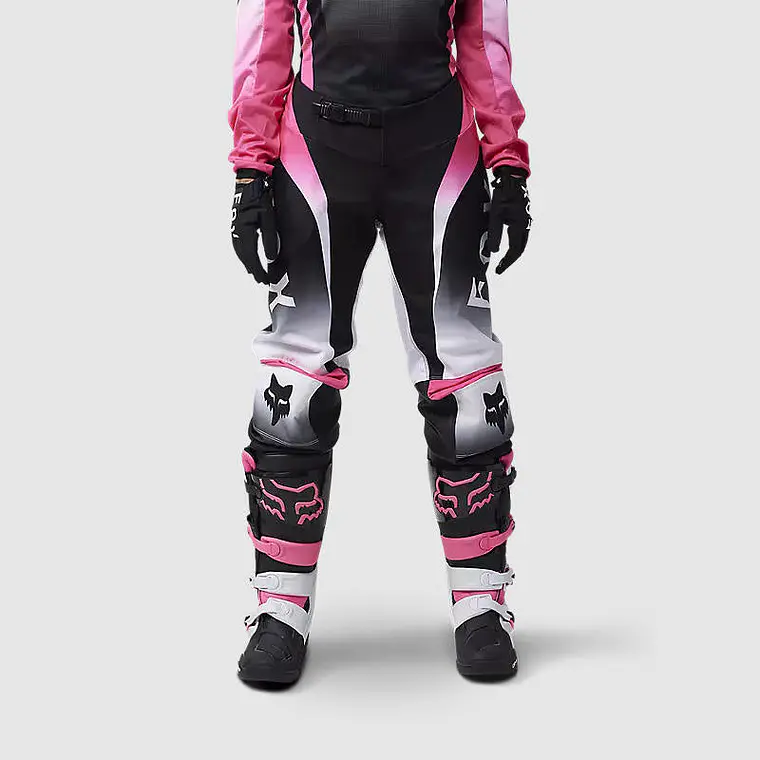 Pantalon Moto Mujer 180 Lean Rosado Fox 3