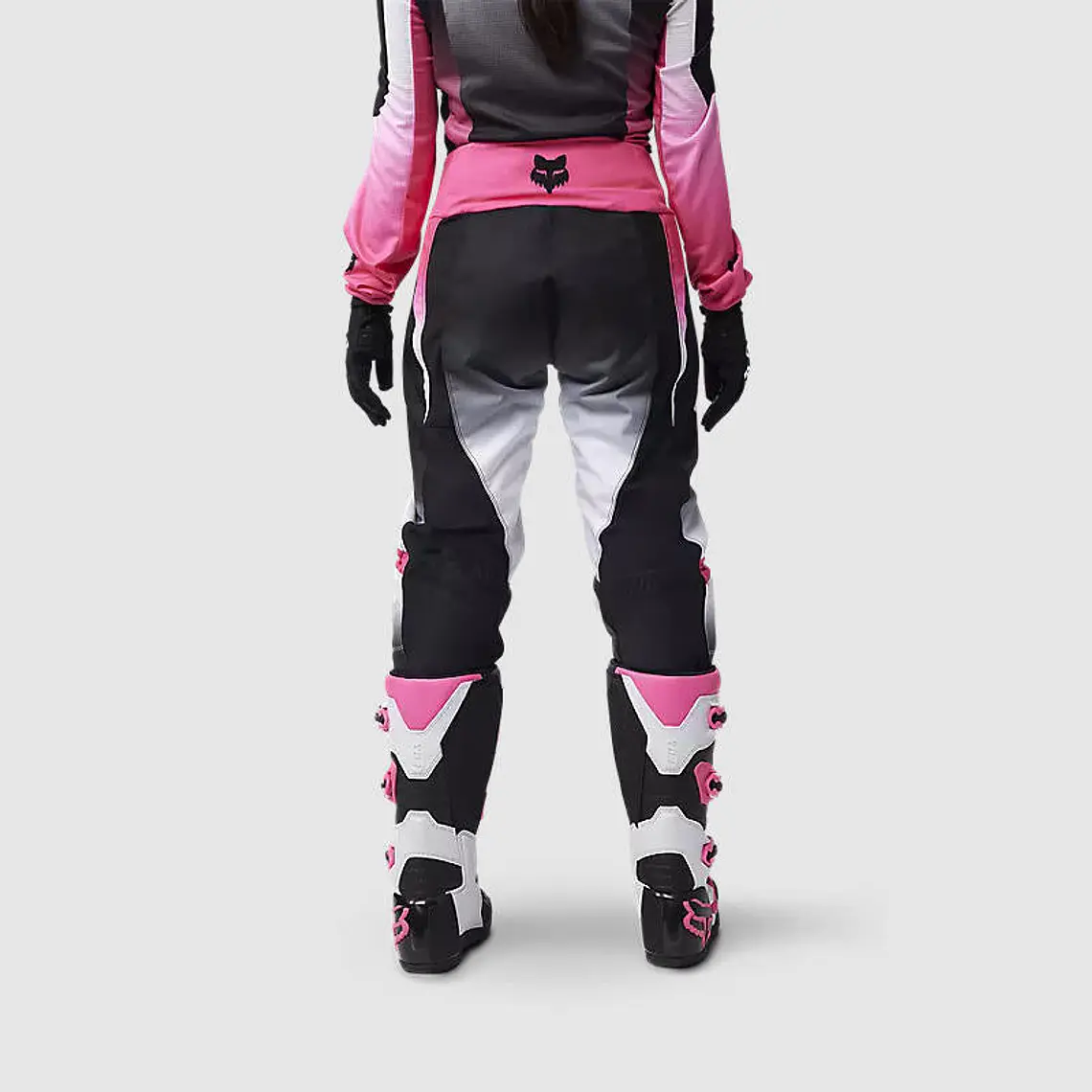 Pantalon Moto Mujer 180 Lean Rosado Fox 4