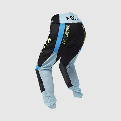 Pantalon Moto Mujer 180 Race Spec Negro/Celeste Fox