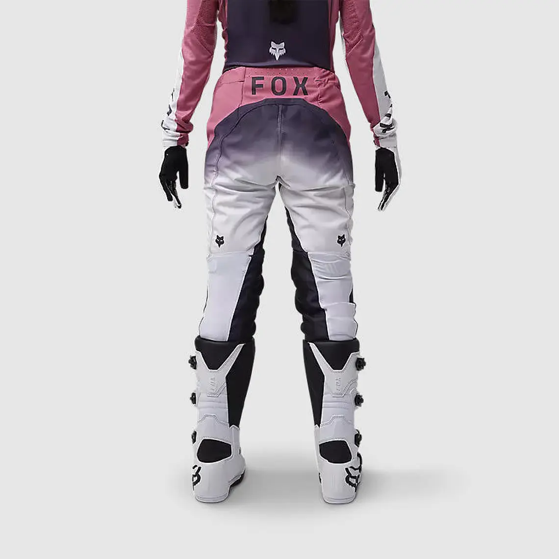 Pantalon Moto Mujer Flexair Infinite Morado Fox 4