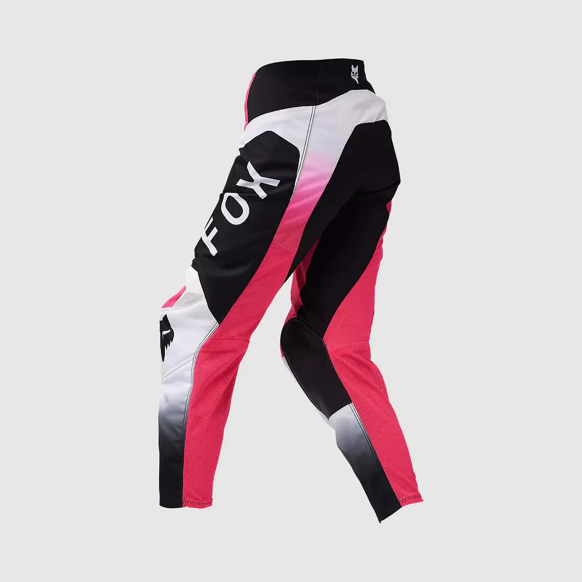 Pantalon Moto Niña 180 Lean Rosado/Negro Fox 2