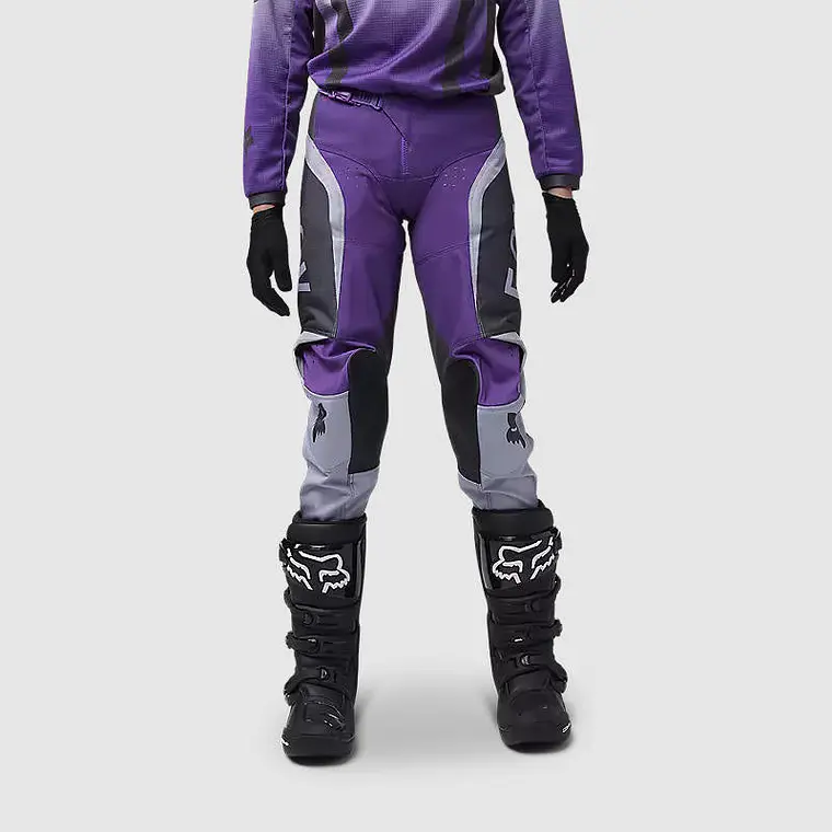 Pantalon Moto Niña 180 Lean Morado Fox 3
