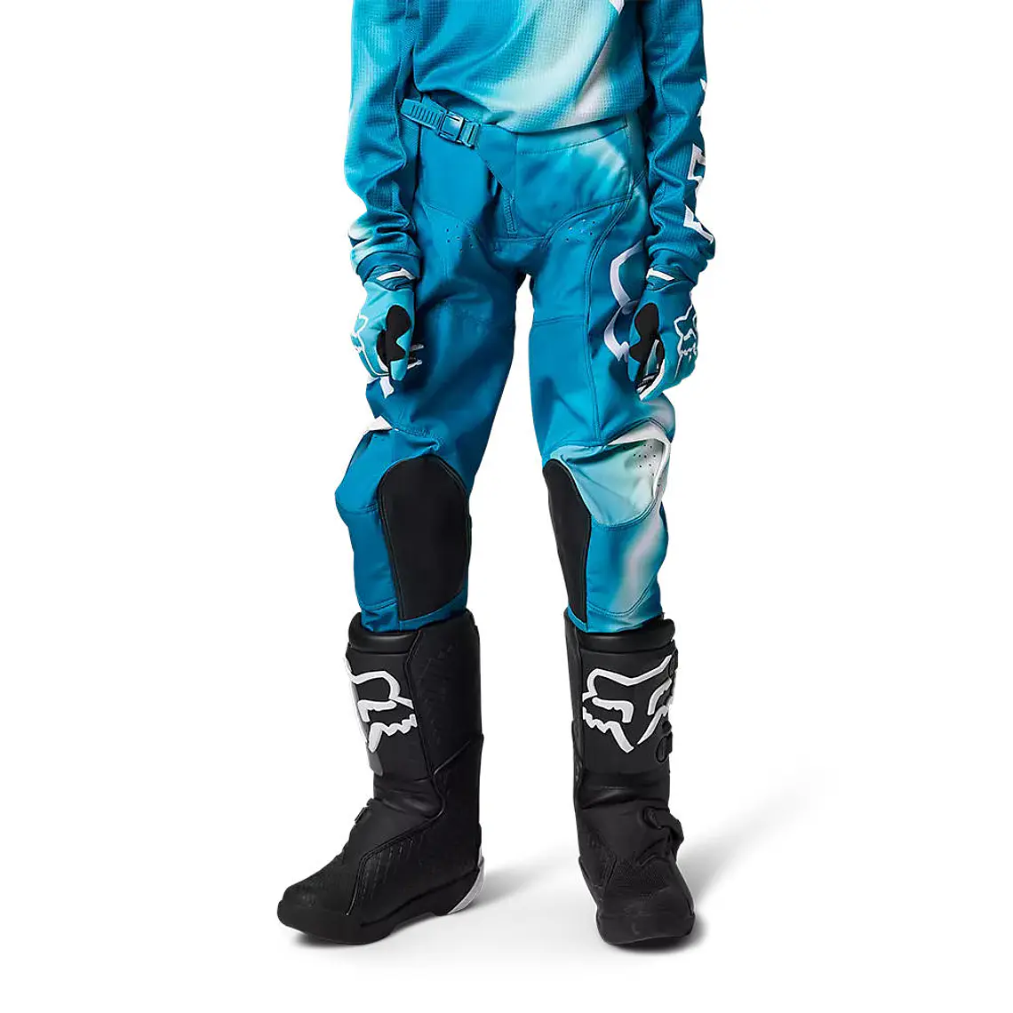 Pantalon Moto Niña 180 Toxsyk Celeste Fox 1