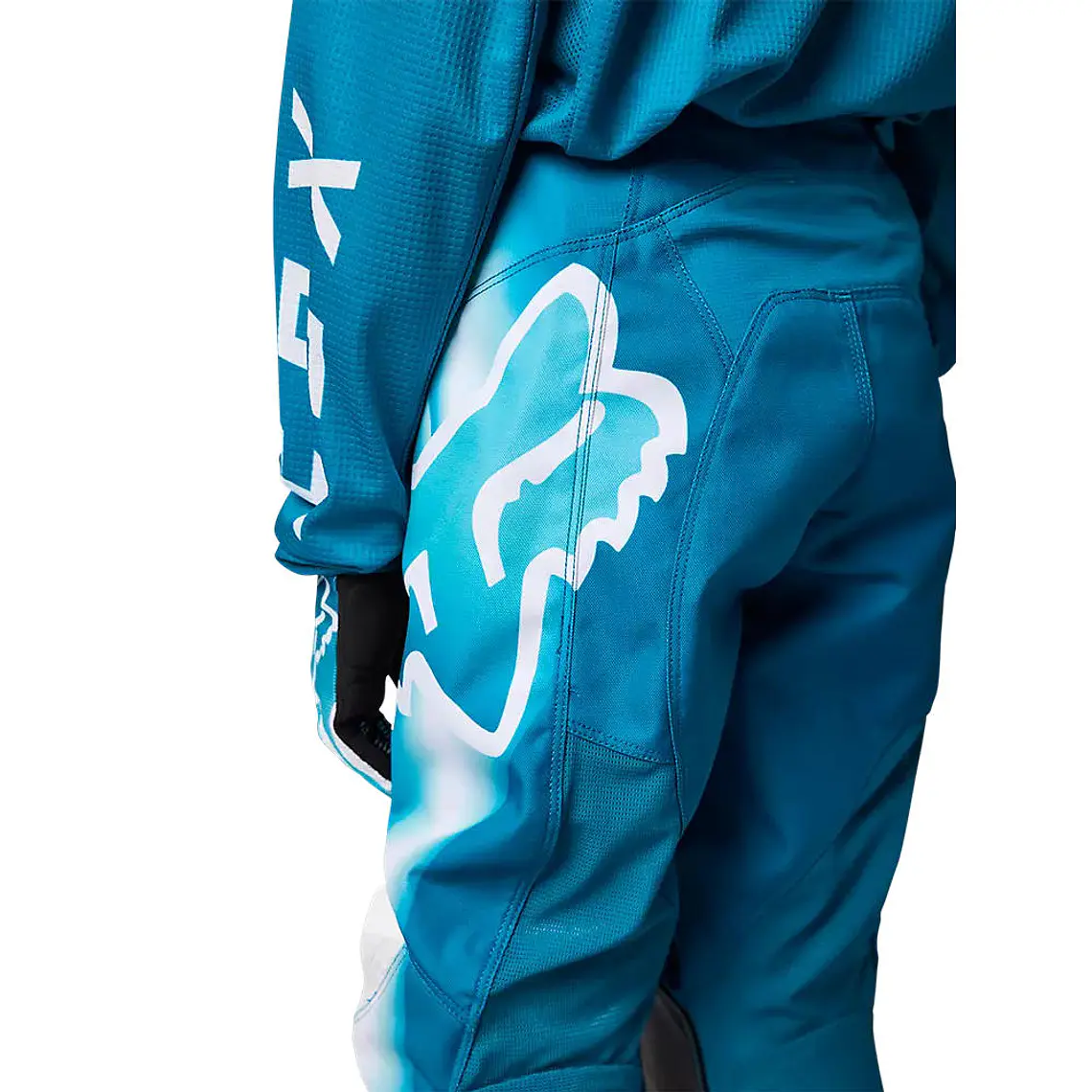 Pantalon Moto Niña 180 Toxsyk Celeste Fox 4