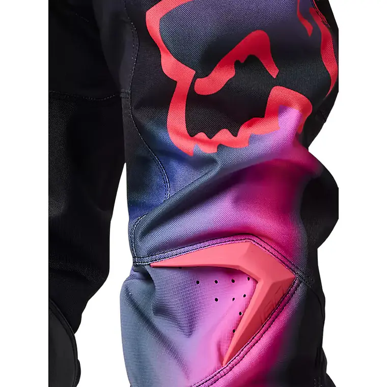 Pantalon Moto Niña 180 Toxsyk Negro/Rosado Fox 4