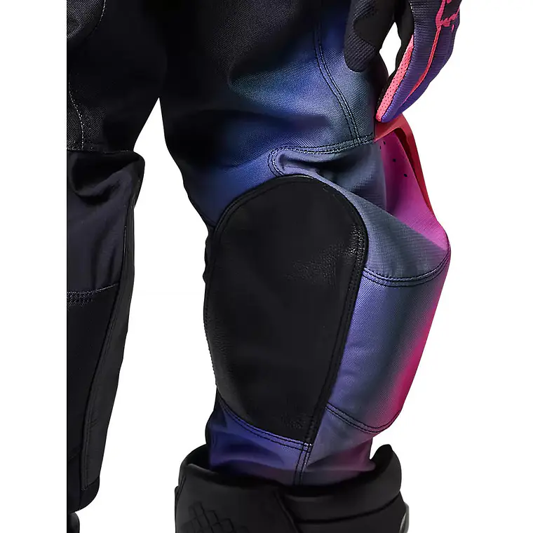 Pantalon Moto Niña 180 Toxsyk Negro/Rosado Fox 5