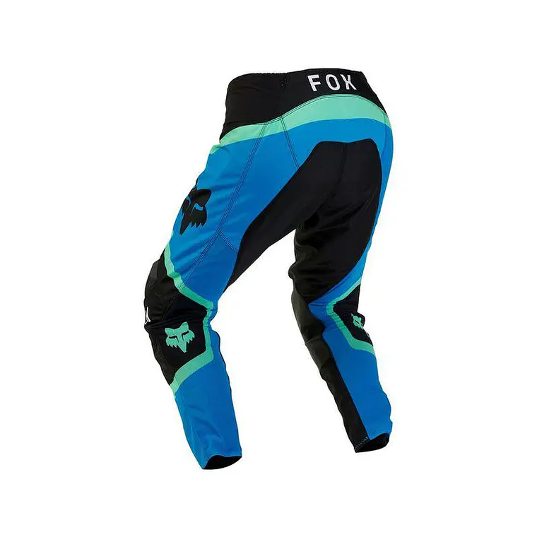 Pantalon Moto Niño 180 Ballast Negro/Azul Fox 2