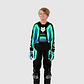 Pantalon Moto Niño 180 Ballast Negro/Azul Fox - Miniatura 3