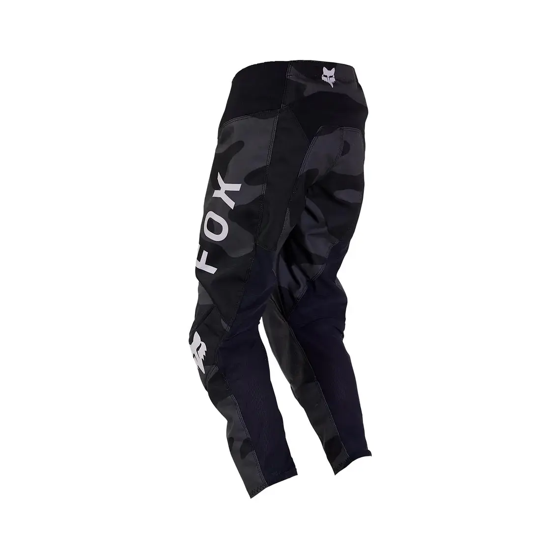 Pantalon Moto Niño 180 Bnkr Negro Fox 2