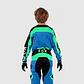 Pantalon Moto Niño 180 Ballast Negro/Azul Fox - Miniatura 4