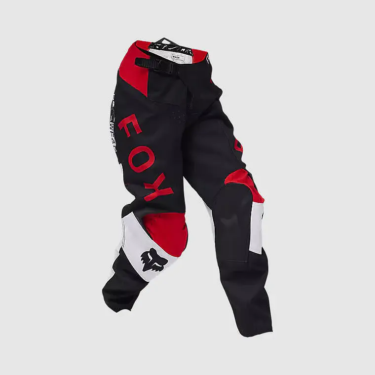 Pantalon Moto Niño 180 Race Spec Rojo Fox 1