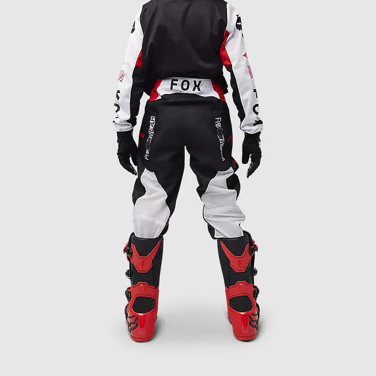 Pantalon Moto Niño 180 Race Spec Rojo Fox 4