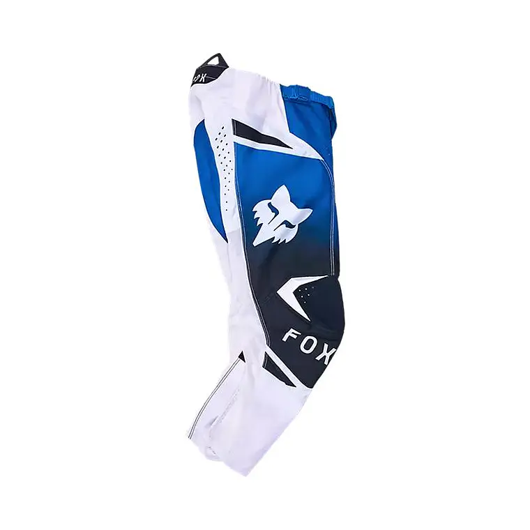 Pantalon Moto Niño 180 Shield Azul Fox 1