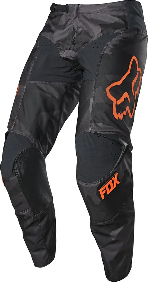 Pantalon Moto Niño 180 Trev Negro/Camo Fox