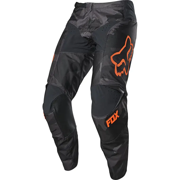Pantalon Moto Niño 180 Trev Negro/Camo Fox 1