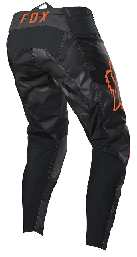 Pantalon Moto Niño 180 Trev Negro/Camo Fox