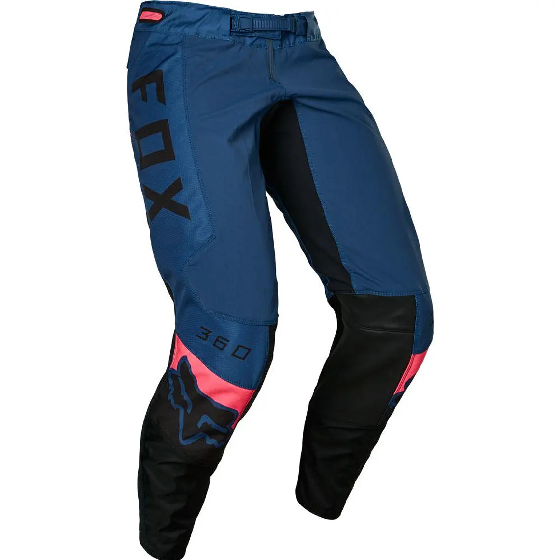 Pantalon Moto Niño 360 Dier Azul Fox 1