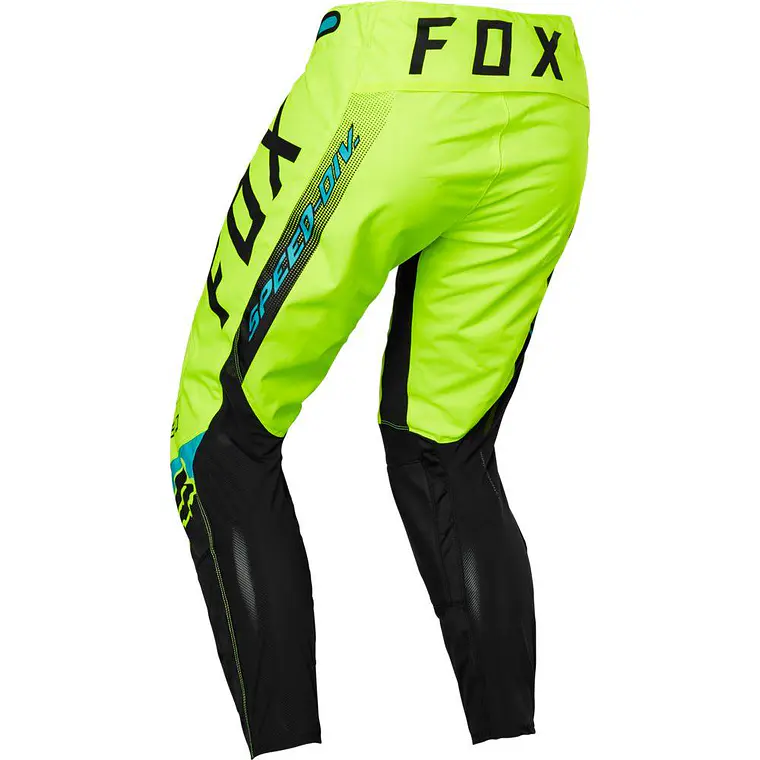 Pantalon Moto Niño 360 Dier Amarillo Fox 3
