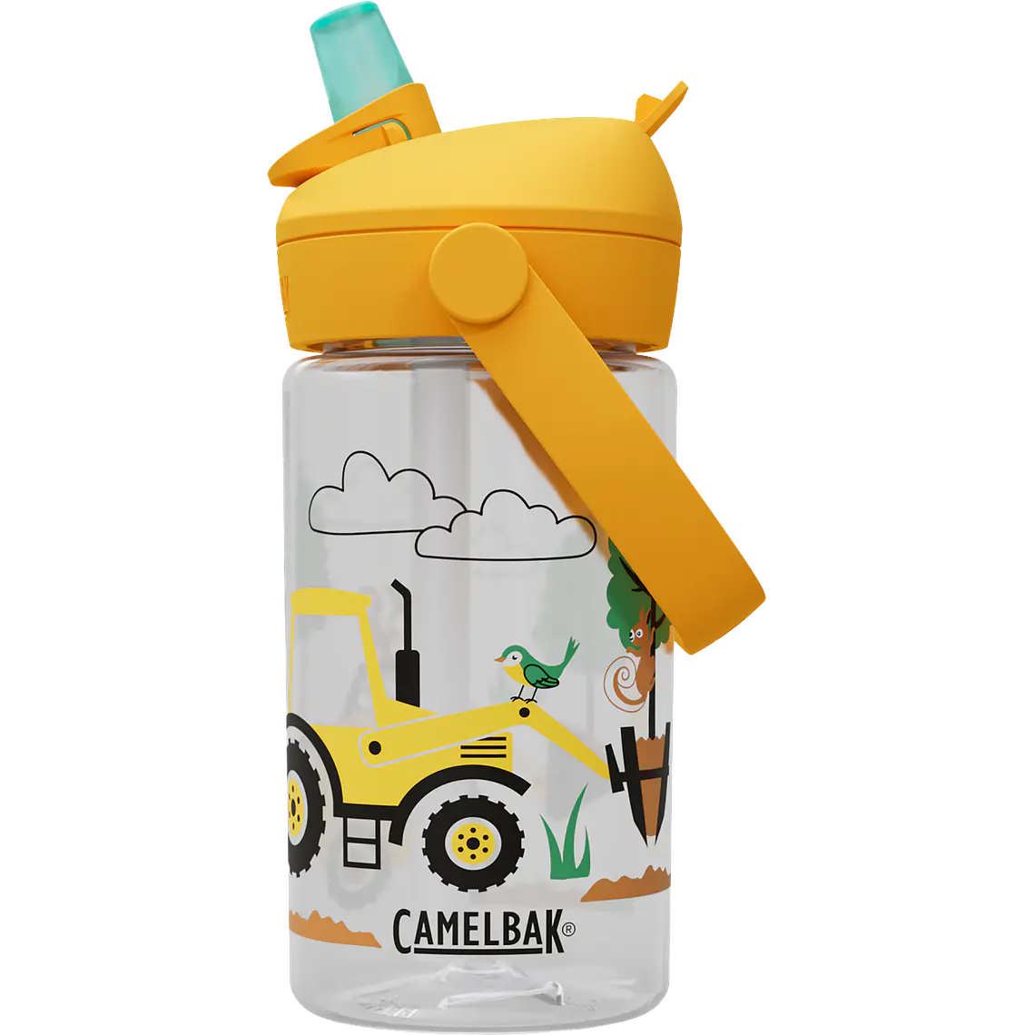 Botella Hidratación Thrive Flip 410 cc Amarillo Camelbak 1