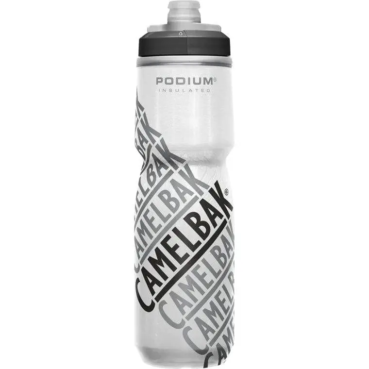 Botella Bicicleta Podium Chill 710ml Blanco/Negro Camelbak 1