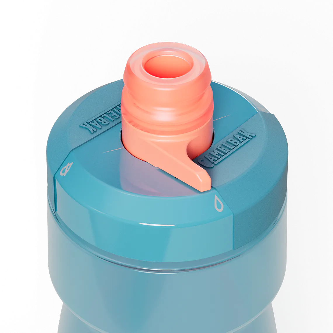 Botella Hidratación Podium 3.0 710 cc Azul/Rosa Camelbak 4