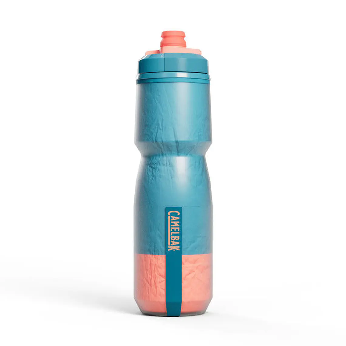 Botella Hidratacion Podium Chill 710 ml Azul/Rosado Camelbak 1