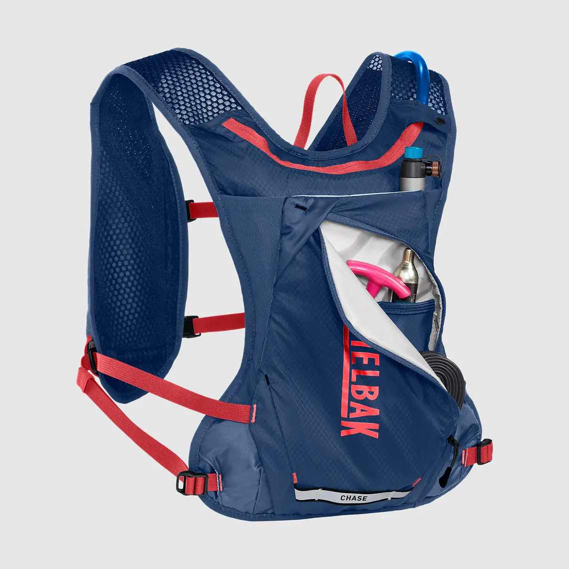Mochila Hidratacion Chase Race 4 Vest 50 1.5L Azul Camelbak 3