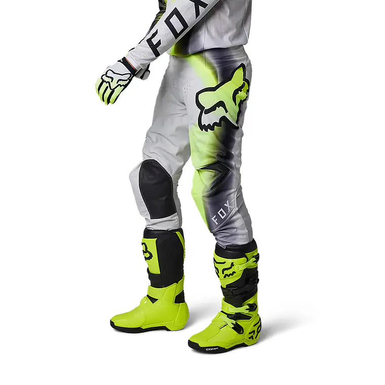 Pantalon Moto 180 Toxsyk Amarillo/Blanco Fox 2
