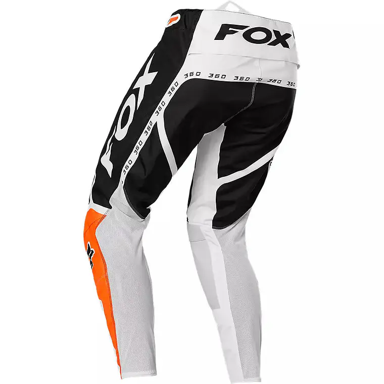 Pantalon Moto 360 DVIDE Negro/Naranjo Fox 3