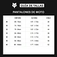 Pantalon Moto 360 Divider Azul Fox - Miniatura 5