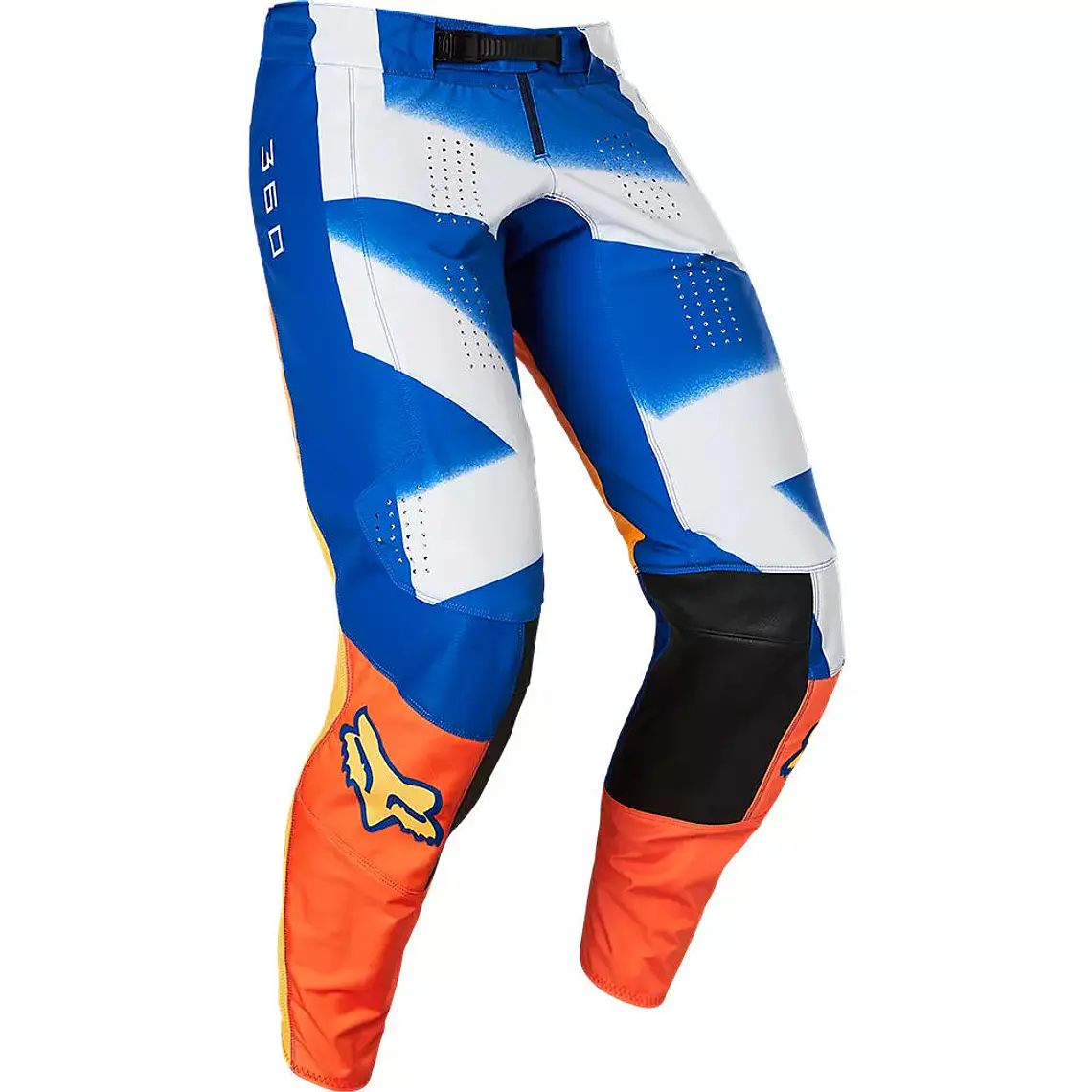 Pantalon Moto 360 RKANE Azul/Naranjo Fox 1