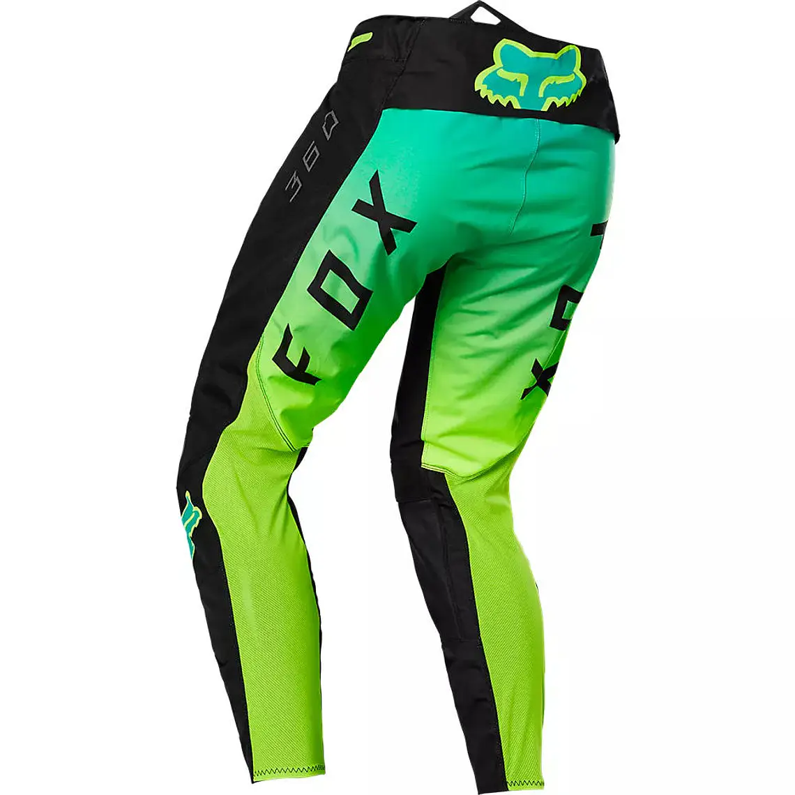 Pantalon Moto 360 RKANE Negro/Amarillo Fox 3
