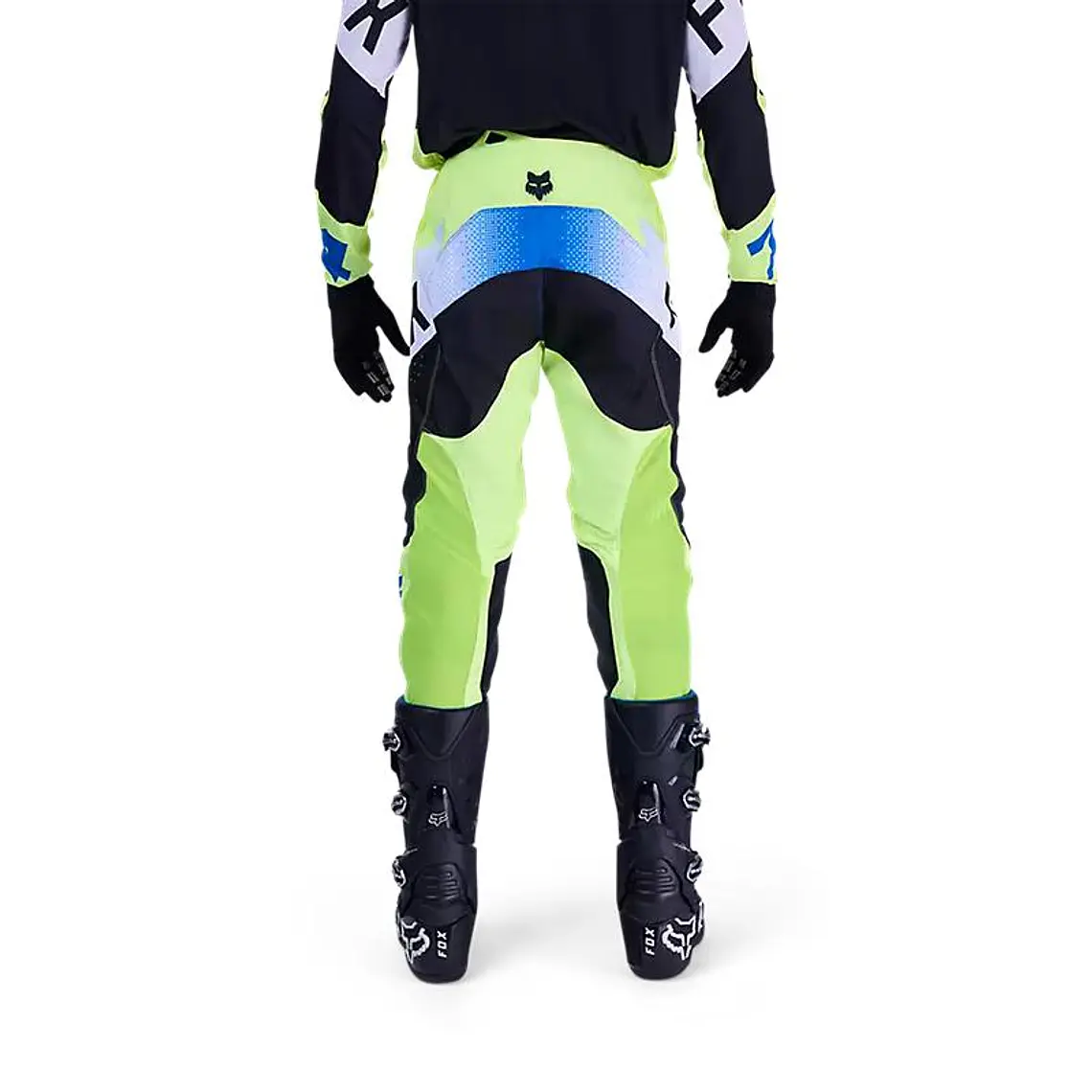 Pantalon Moto 360 Tine Amarillo Fox 4