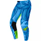 Pantalon Moto Airline Exo Azul/Amarillo Fox - Miniatura 2