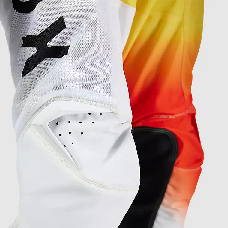 Pantalon Moto Air Haze 180 Blanco Fox 6