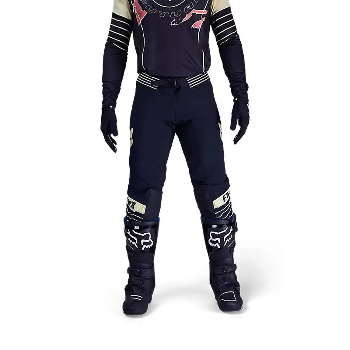 Pantalon Moto Flexair Inning Negro Fox 3