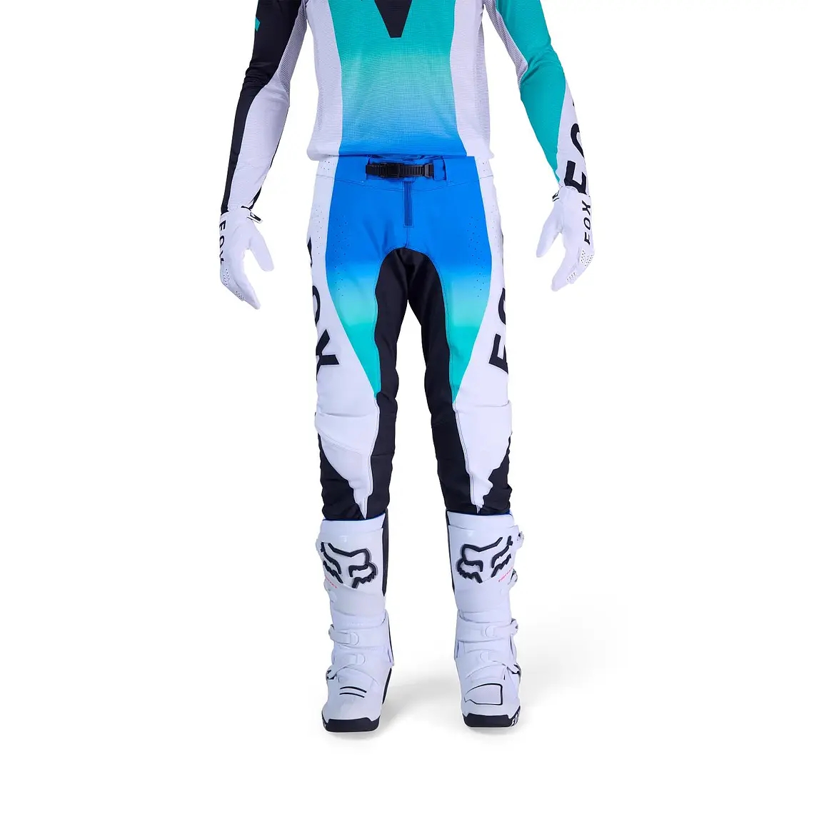 Pantalon Moto Flexair Spire Azul Fox 3