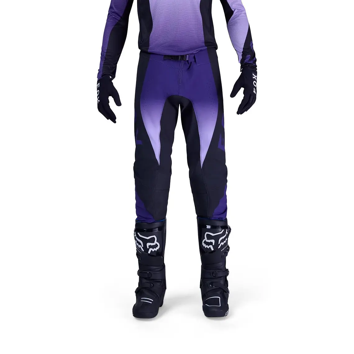 Pantalon Moto Flexair Spire Morado Fox 3